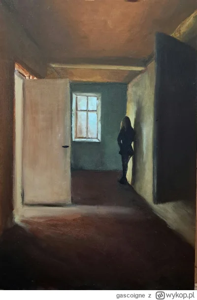 gascoigne - Możliwe, że skończyłem 
Farby olejne, mdf, 40x60cm

#gascoignemaluje #two...