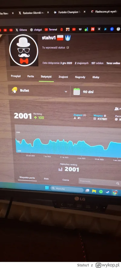 Stahu1 - 5 lat grania i w końcu się udało  (ʘ‿ʘ)
#szachy