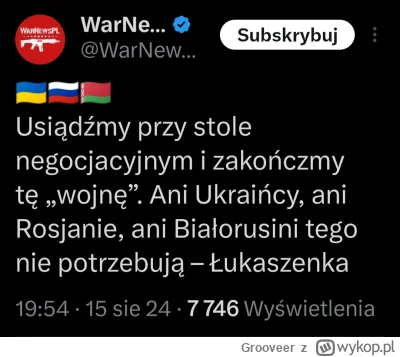 Grooveer - Baćka wychodzi jako lider z propozycją pokoju i zakończenia wojny. Wszyscy...