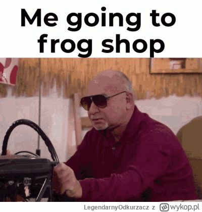 LegendarnyOdkurzacz - Mam nadzieję że nazwą zagranicznej żabki będzie "Frog shop".

M...