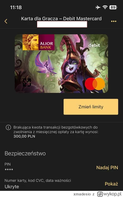 xmadesio - #przegryw #chwalesie #leagueoflegends
Ale będę miał kozacką kartę (｡◕‿‿◕｡)...