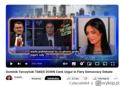 Cztero0404 - Dobrze Izabelka, jazda z grubym jogurtem ( ͡° ͜ʖ ͡°) #usa #logikarozowyc...