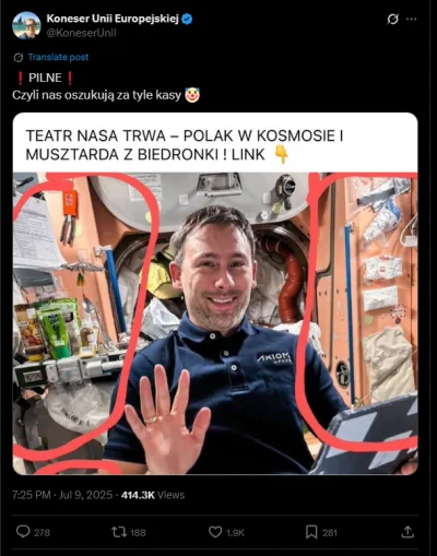 janekplaskacz - Czy ktoś mi może wytłumaczyć, czemu drugi Polak w kosmosie, wysłany t...