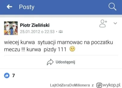LajtOdZeraDoMilionera - TAK BEDZIE JUTRO NASZ KAPITAN PIOTRUŚ NA PILKARZY KRZYCZAŁ. 
...