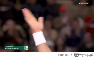 figus102 - #tenis Novak i jego dzisiejszy round-the-net.