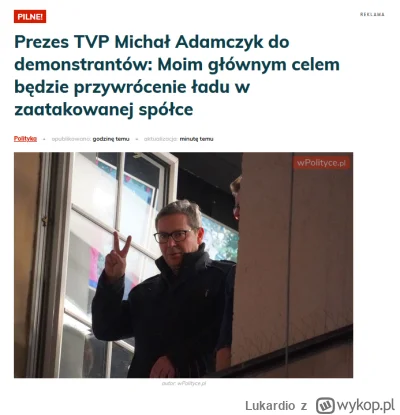 Lukardio - https://wpolityce.pl/polityka/676013-prezes-tvp-michal-adamczyk-przywrocim...