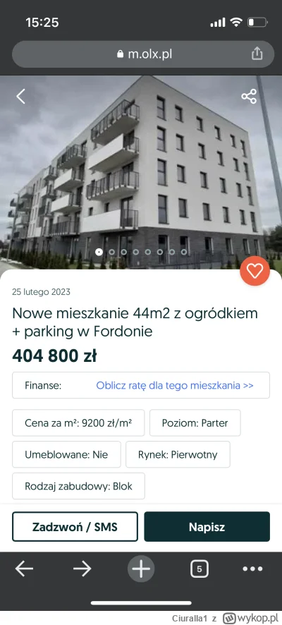 Ciuralla1 - Zastanawiam się kto ustala te ceny? 
404k za mieszkanie 44m2 w stanie dew...