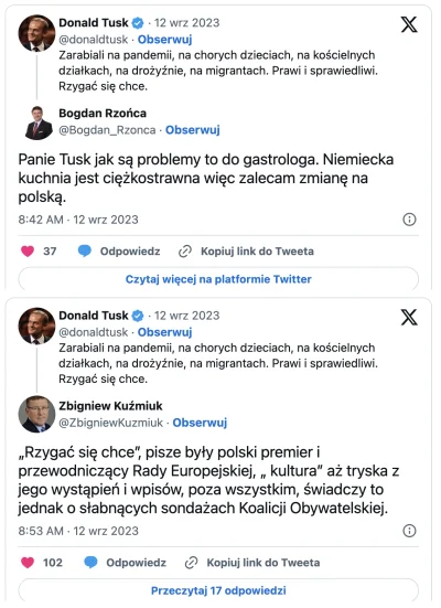 nupeq - Tusk: Kradniecie, rzygać mi się chce
Pisowcy: To trzeba do gastrologa xD

Czy...