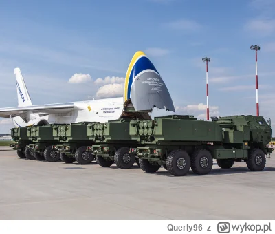 Querly96 - Polskie Himarsy dostarczone Ukraińskim An-124. Piękny trolling kacapów ( ͡...