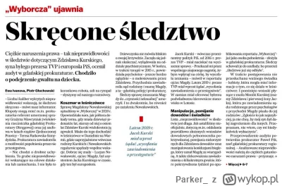 Parker_ - Niewinny dlatego jego stary znany z bycia kanalią proponowałam rodzinie ofi...