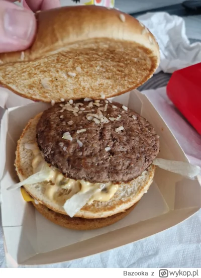 Bazooka - @wqeqwfsafasdfasd: @pepedros 

Ten "BigMac" od dawna nie ma nic wspólnego z...