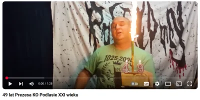 g0blacK - Dzisiaj swoje 49 urodziny obchodzi twórca Krzysztofa Kononowicza. Wielki Po...