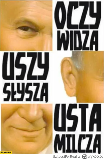 SzitpostForReal - > Co na to papaj

@ryhu: