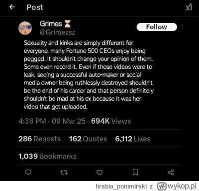 hrabia_ponimirski - To nie może być o Elone bo napisała "successful auto maker"

#gie...