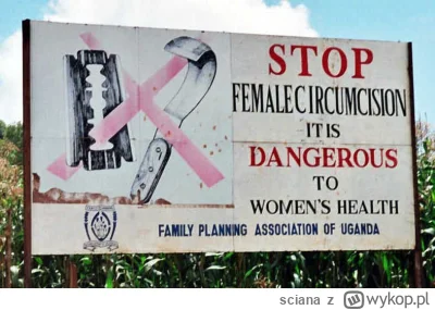 sciana - Może mi ktoś wytłumaczy, czym to się różni od rytualnego obrzezania kobiet? ...