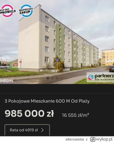 altersamba - Gdy wygram na loterii to nikomu nie powiem, ale będą znaki  #nieruchomos...