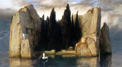 Bobito - #obrazy #sztuka #malarstwo #art

Wyspa Umarłych , 1883 - olej na desce — Arn...