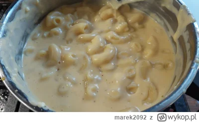 marek2092 - Zrobiłem sobie Mac&Cheese (｡◕‿‿◕｡)
#gotujzwykopem #kulinaria #chwalesie #...