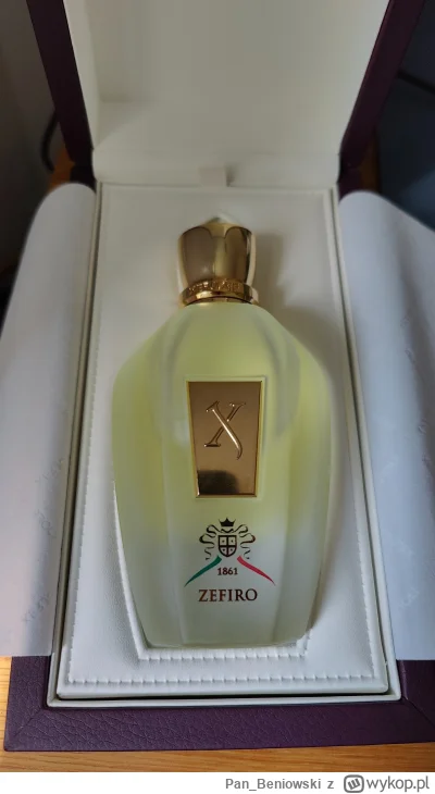 Pan_Beniowski - #perfumy #rozbiorka
Odleję Xerjoff Xj 1861 Zefiro - 5zł/ml. Szkło 3 z...