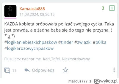 marcus777 - Jak w tym świecie znaleźć normalną babę jak im w głowie tylko lizanie wła...