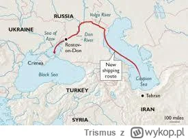 Trismus - @muciek112: @Panzerhund Używają drogi  z Morza Kaspijskiego przez kanał Woł...