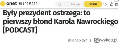 michalxd21 - Czytasz sam nagłówek i wiesz o którego prezydenta chodzi ( ͡° ͜ʖ ͡°)

#p...