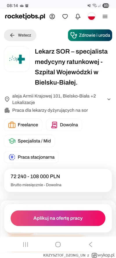 KRZYSZTOFDZONGUN - było sie uczyc na lekarza ehhhhhhhhhhhhhhhhhhhhhhhhhh

#przegryw