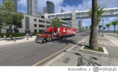 KonradRex - #ets2 #ats 
Coraz bliżej święta, coraz bliżej święta