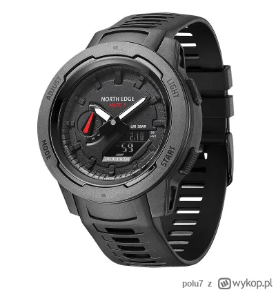 polu7 - NORTH EDGE Mars 3 50m Smart Watch w cenie 20.99$ (84.84 zł) | Najniższa cena:...