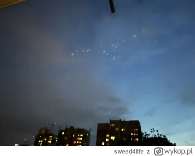 sweed4life - #katowice spójrzcie w niebo.
Ktoś wie czym są te kropki?
Wyglądają na ch...