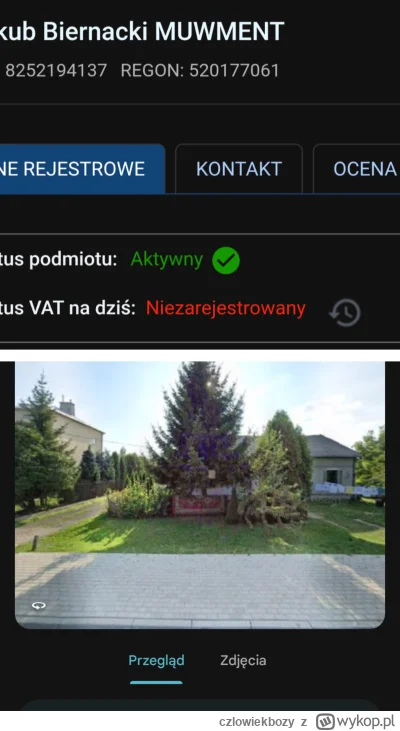 czlowiekbozy - @lukasz-dit: Jego główne PKD to sprzedaż szkoleń dziwnym trafem ;)
Jeg...