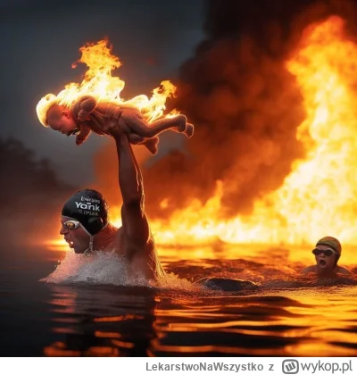 LekarstwoNaWszystko - „Igrzyska olimpijskie, pływanie ze zniczem” :D
#ai #gownowpis