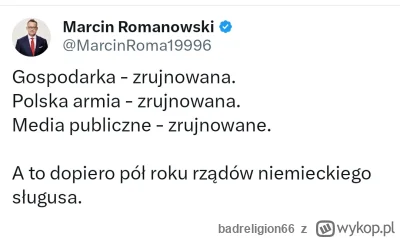 badreligion66 - #polityka Czyli idzie w niepoczytalność