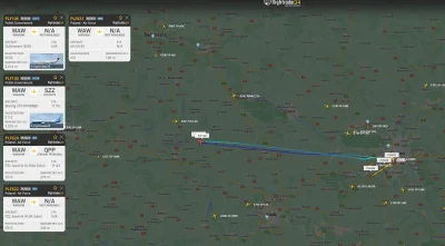 44Bw4jKocK - Co to za ucieczka na zachód? 

#flightradar24