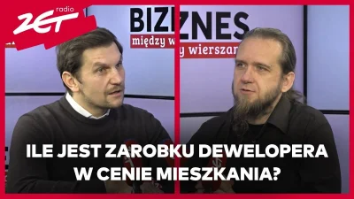 Macior_Pacior - Dobry wywiad z deweloperem. Czyli ta marża 30% to nie jest tak jak tu...