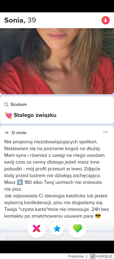 Polejmnie - Wymagania jak u 20 letniej szczupłej dziewicy bez długów i tatuaży. Trzeb...