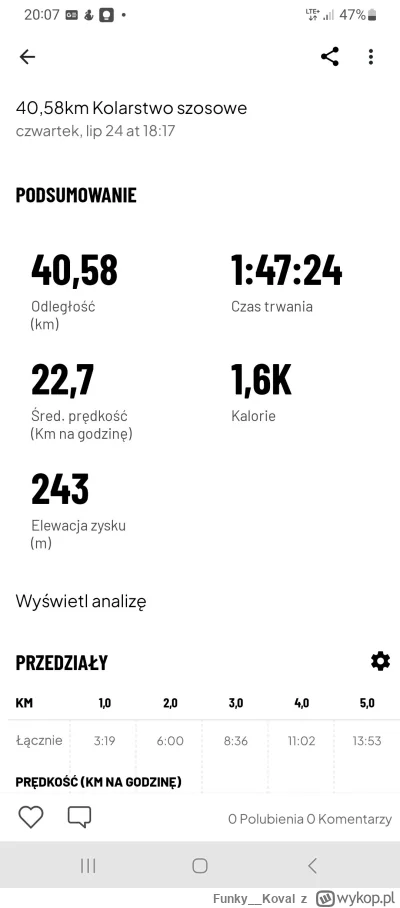 Funky__Koval - 225 649 + 41 = 225 690

Przyjemnacki szlif #popracy

#rowerowyrownik #...