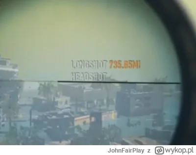 JohnFairPlay - > ja tam widze 733

@wylisiony_afrowiorek: na tyle był ustawiony celow...