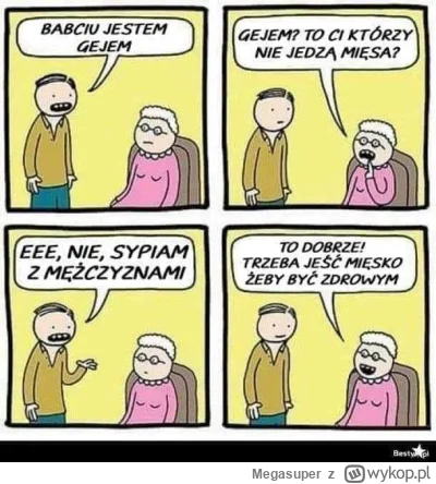 Megasuper - #wegetarianizm #homoseksualizm