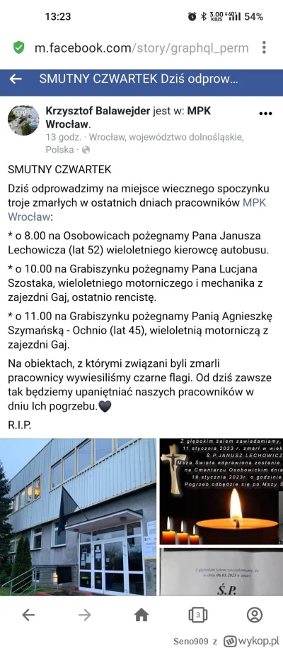 Seno909 - Niezła koincydencje mają w tym wrocławskim mpk