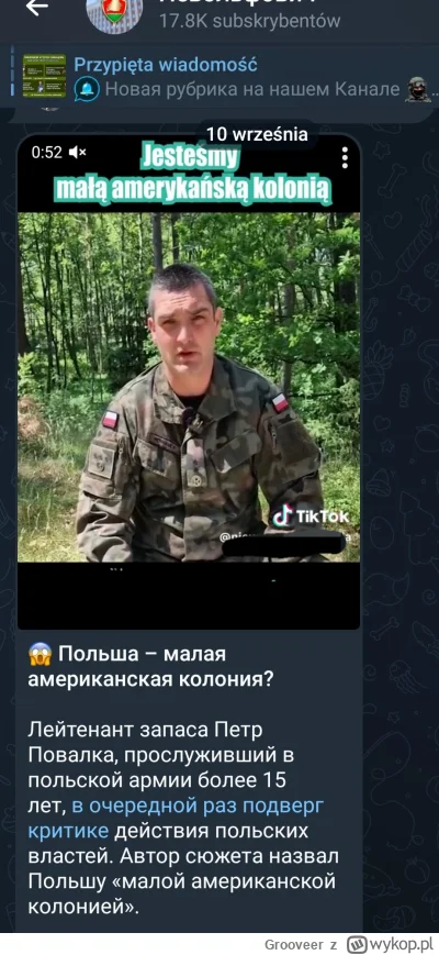 Grooveer - Ruska propaganda wykorzystuje działalność tego człowieka
#wojna #ukraina #...