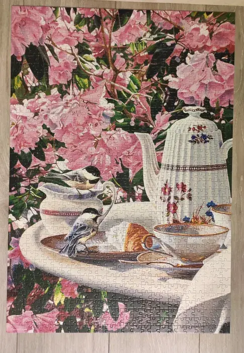 vivianka - #Puzzle 1000 elementów #Castorland 
Brekfast Time :)