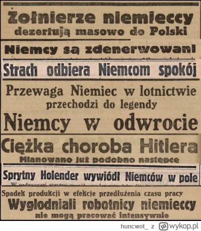 huncwot_ - gdyby był Wykop, w 1939, to tak wyglądałaby główna, we wrześniu
trochę pod...