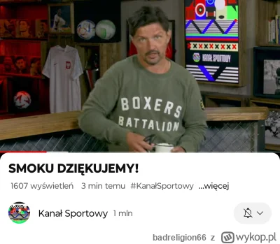 badreligion66 - #kanalsportowy Smokowski odszedł z kanału sportowego. Zostaje tylko P...