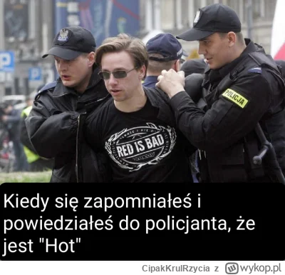CipakKrulRzycia - #bekazkonfederacji #polityka #hotdog #policja #lgbt #heheszki