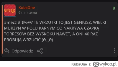 KubsOne - #mecz ALEZ JA SIE GOWNO ZNAM XDDDDDD