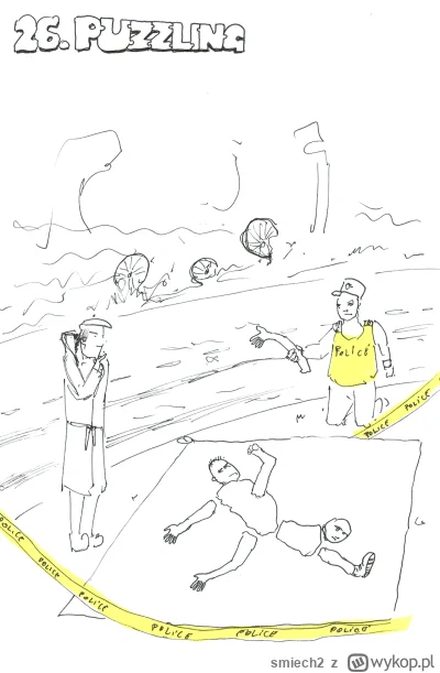 smiech2 - #inktober #magg #rysujzwykopem 

26. PUZZLING
