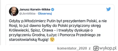 komentator_2020 - @buruczaga:  "Oczywiście uważam, że pan Putin jest znakomitym prezy...
