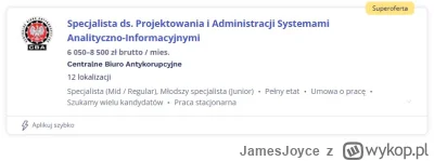 JamesJoyce - #programowanie #programista15k #pracait

Czy to jest dobra oferta pracy?...