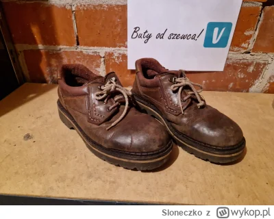 Sloneczko - #buty #szewc #skora 47 letnie buty po dziadku, zdjecie po odnowieniu w ko...